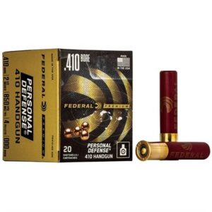 PREMIUM PERSONAL DEF 410 BORE 2-1/2'' 4PELLET #000 BUCK 20/BX