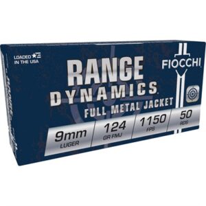 9MM LUGER 124GR FULL METAL JACKET 50/BOX