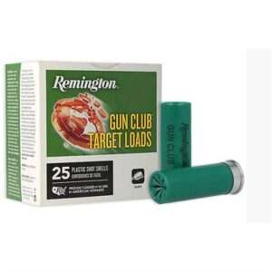 GUN CLUB TARGET 12 GA 2-3/4'' 1-1/8OZ #8 SHOT 1200 FPS 25/BOX