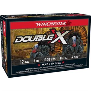 DOUBLE X TURKEY 12 GAUGE 3'' 1-3/4OZ #4 SHOT 10/BOX