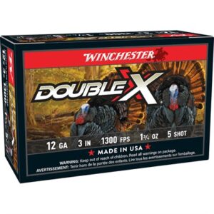 DOUBLE X TURKEY 12 GAUGE 3'' 1-3/4 OZ #5 SHOT 10/BOX