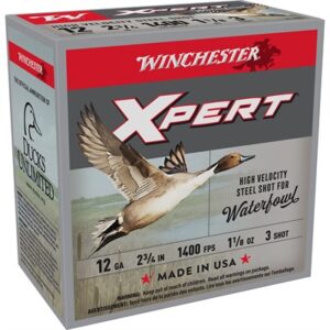 XPERT WATERFOWL 12 GAUGE 2-3/4'' 1-1/8OZ #3 25/BOX