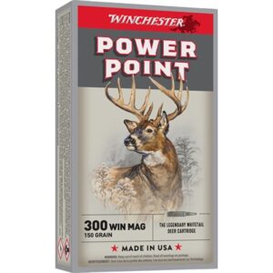 300 WINCHESTER MAGNUM 150GR POWER-POINT 20/BOX