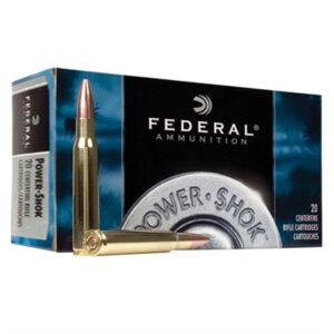 FEDERAL POWER SHOK 243 WIN 100GR SP 20/BX