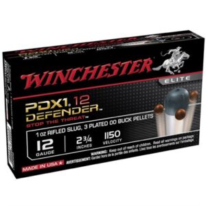 DEFENDER 12 GA 2-3/4'' RIFLED SLUG #00 BUCKSHOT 10/BOX