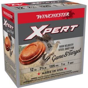 XPERT GAME & TARGET 12 GAUGE 2-3/4'' 1OZ #7 SHOT 25/BOX