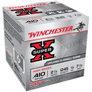 SUPER-X 410 BORE 2-1/2'' 1/2OZ #7.5 SHOT 25/BOX
