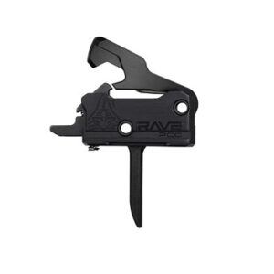 RAVE PCC DROP-IN FLAT TRIGGER WITH ANTI-WALK PINS BLACK