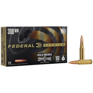 308 WINCHESTER 168GR CENTERSTRIKE OPEN TIP MATCH 20/BOX