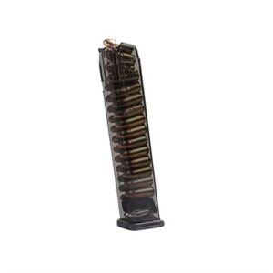 MAGAZINE 27-RD 9MM FOR GLOCK 17,18,19,26,34 CARBON SMOKE