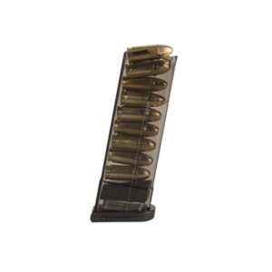 MAGAZINE 9-RD 9MM FOR GLOCK 43 CARBON SMOKE