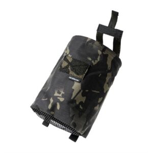 SAP BUCKET DUMP POUCH CORDURA, MULTICAM BLACK