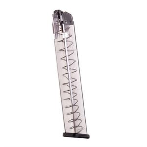 OMEGA MAG FOR GLOCK 17 9MM LUGER 30-ROUND CLEAR