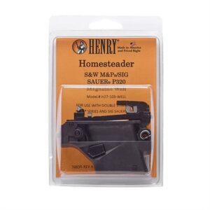 H027 HOMESTEADER S&W M&P/SIG P320 9MM MAGAZINE WELL ADAPTOR