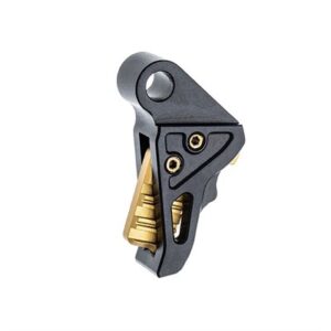 ITTS TRIGGER FOR SPRINGFIELD HELLCAT BLACK W/GOLD HARDWARE