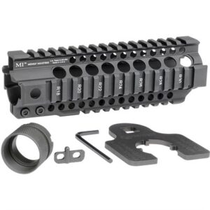 AR-15 COMBAT T-SERIES 1-PC FREE FLOAT HANDGUARD 7.25'' BLACK