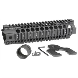 AR-15 COMBAT T-SERIES 1-PC FREE FLOAT HANDGUARD 9.25'' BLACK