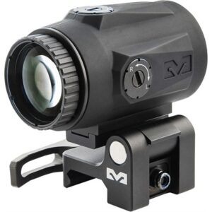 MMX4 4X MICRO MAGNIFIER W/QUICK FLIP MOUNT BLACK
