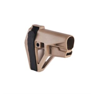 SBA5 5 POSITION ADJUSTABLE PISTOL STABILIZING BRACE  FDE