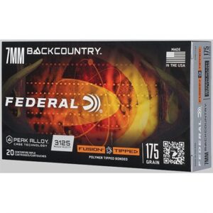 FUSION TIPPED 7MM BACKCOUNTRY 175GR POLYMER TIPPED 20/BOX