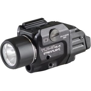 TLR-8 HL-X RAIL MOUNT TACTICAL LIGHT W/RED LASER BLACK