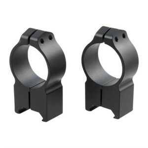 30MM EXTRA HIGH (1.240'') FIXED RINGS, BLACK