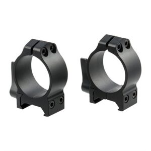 30MM LOW (0.25'') QD RINGS BLACK