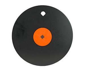 B/C 10" GONG ONE HOLE 3/8" AR500 STL