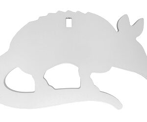 B/C AR500 3/8" SILHOUETTE ARMADILLO