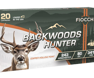 FIOCCHI BKWD HNTR 243WIN 80GR 20/200