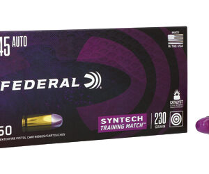 FED SYNTECH 45ACP 230GR TSJ 50/500