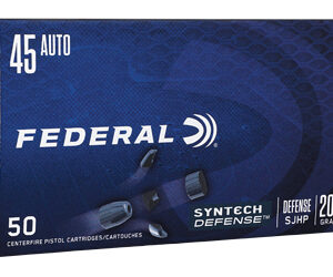 FED SYN DEF 45AUTO 205GR SJHP 50/500