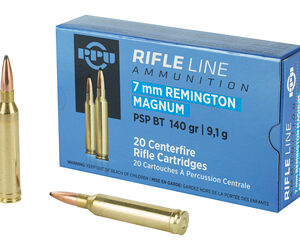 PPU 7MM REM MAG PSP 140GR 20/200