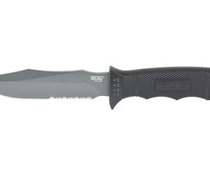 SOG SEAL PUP BLCK 4.75" NYLON W/STH
