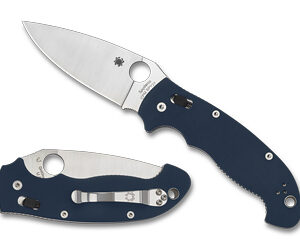 SPYDERCO MANIX 2XL G-10 3.85" BLUE