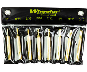 WHEELER BRASS PUNCH SET 8 PIECE
