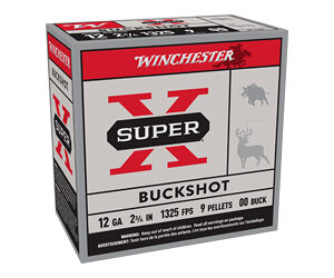 WIN SUPER-X 12GA 2.75" 00BUCK 25/250
