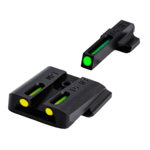 TFO TRITIUM/FIBER-OPTIC DAY/NIGHT SIGHT - S&W M&P, GREEN/YELLOW