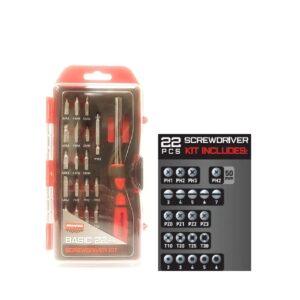 Birchwood Casey Basic Screwdriver Set -22/ct