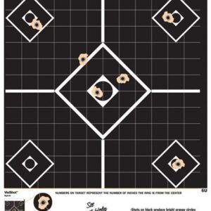 Champion VisiShot Targets Sight-In Target - 13" X 18" 10/Pack