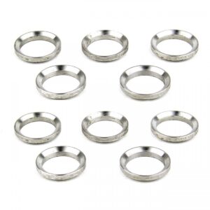 TacFire AR-10 Muzzle Brake Crush Stainless Steel Washers - 10/ct