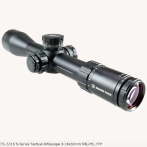 Crimson Trace 5-Series Tactical Riflescope 3-18x50mm MIL/MIL FFP w/MR1-MIL Illum Reticle