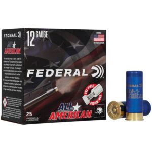 Federal All American Shotshells 12ga 2-3/4" 1oz 1200 fps #7.5 25/ct