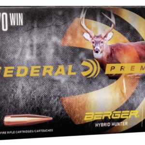 Federal Classic Hunter Berger Hybrid Rifle Ammunition .270 Win 140 gr BTHP 2950 fps 20/ct