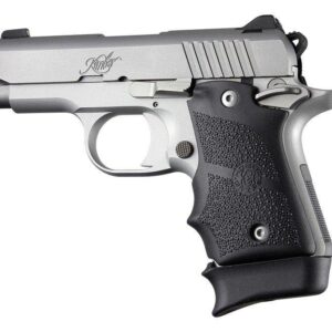 Kimber Micro 9 Ambi Safety Rubber Grip with Finger Grooves Black