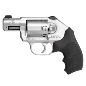 Kimber K6s DASA & DAO Bantam: Cobblestone Rubber Monogrip - Black