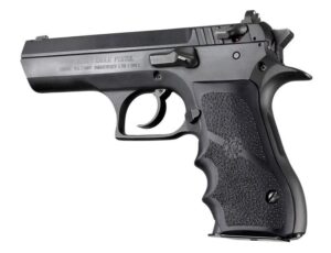 Hogue Magnum Research Baby Eagle .40/9mm Jericho & Uzi Eagle Rubber Grips with Finger Grooves