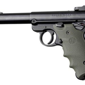 Ruger MKIV Rubber Grip with Finger Grooves OD Green