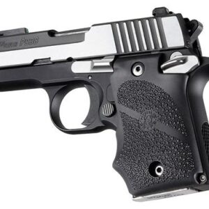 Hogue Ambi Safety Rubber Grip with Finger Grooves for SIG Sauer P938 Black