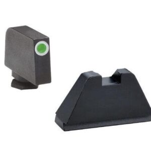 Ameriglo Tritium Tall Sights for all Glock Models except 42 43 -Green/White Outline